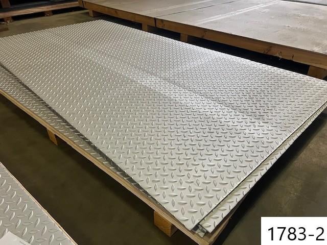 2125. Diverse rvs platen / rvs plaat, Ophalen, Nieuw, Overige metalen