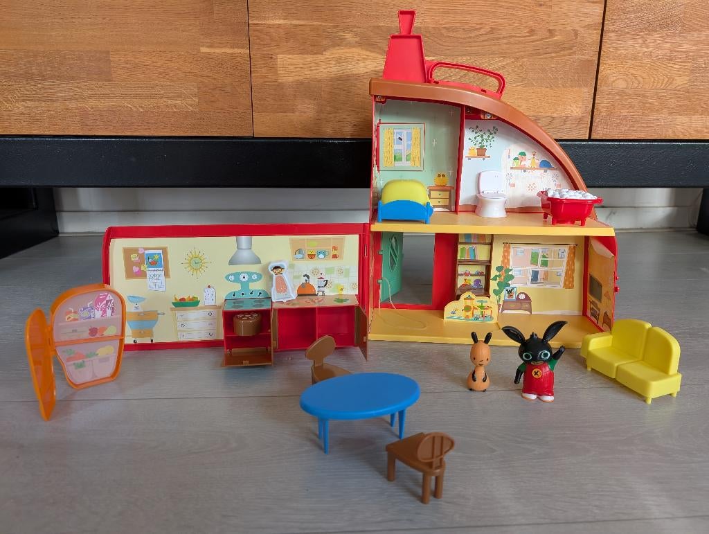 Bing en Flop speelhuis, Ophalen of Verzenden, Gebruikt