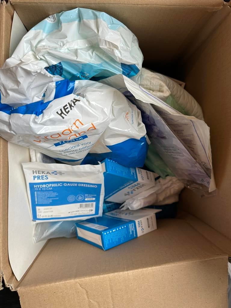 Restand kraampakket, Ophalen, Zo goed als nieuw