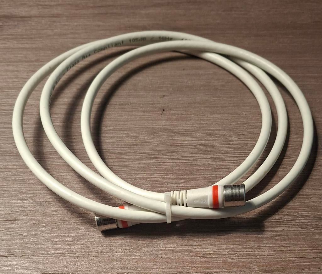 Coax kabels. 1.5 of 2 meter., Ophalen of Verzenden, Nieuw, Minder dan 2 meter, Coaxiale kabel