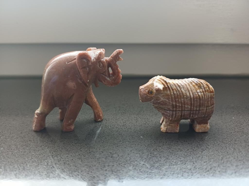 Natuurstenen beeldjes, Ophalen of Verzenden