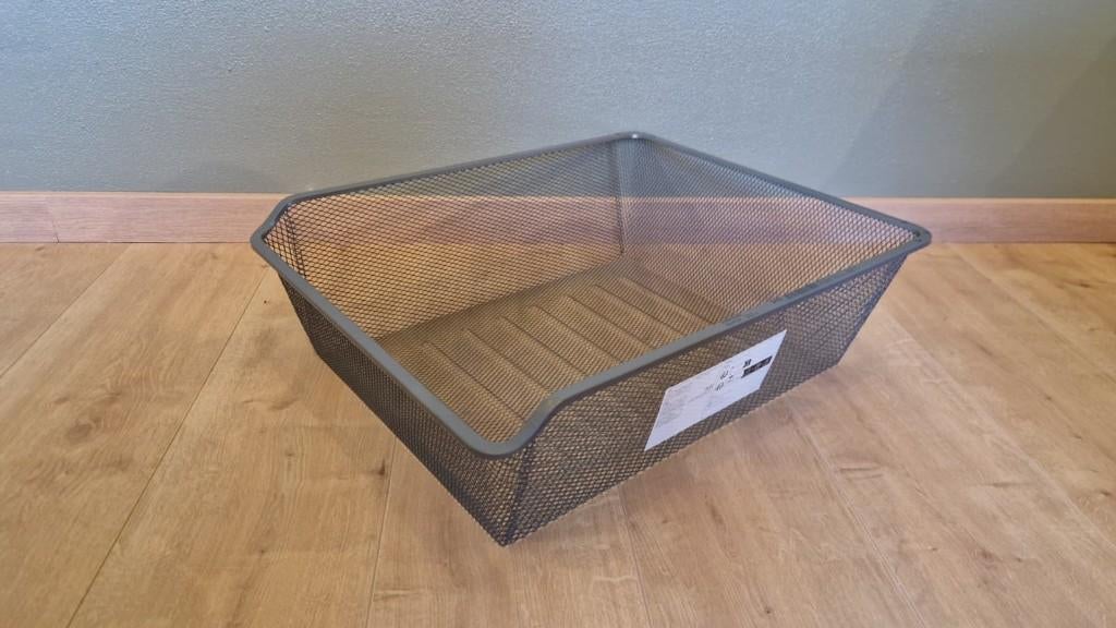 KOMPLEMENT Fijndraadmand donkergrijs, 50x58 cm, Ophalen, Nieuw, 50 tot 100 cm, Minder dan 100 cm