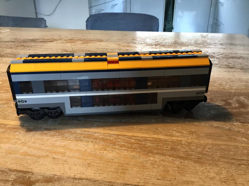 Lego MOC treinstel, Ophalen of Verzenden, Zo goed als nieuw