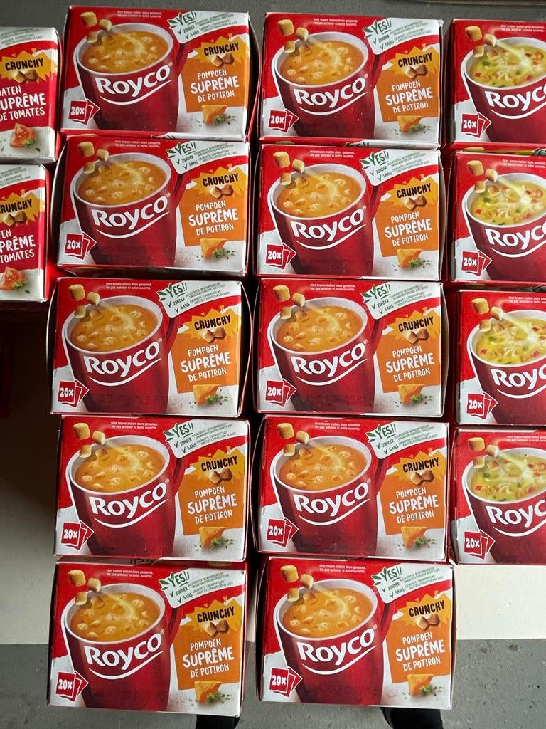 Grote partij Cup-a-Soup - 550 zakjes, diverse smaken, Diversen, Ophalen of Verzenden