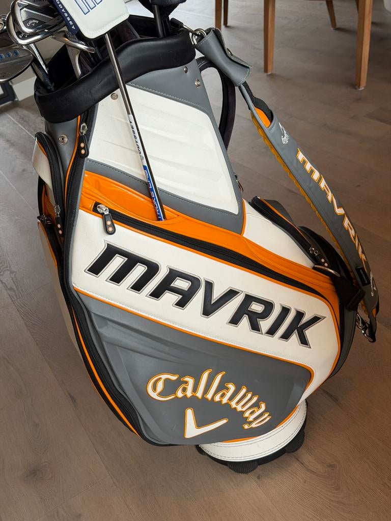 Callaway Mavrik Staff Golftas/Bag Zo goed als nieuw!, Ophalen of Verzenden, Zo goed als nieuw, Tas, Callaway