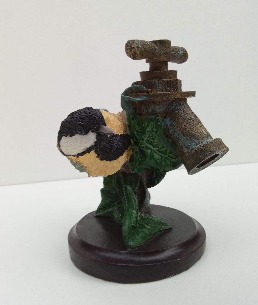 De Koolmees - Vogel Beeldje - Eaglemoss, Ophalen of Verzenden, Zo goed als nieuw, Vogel, Beeldje of Figuurtje