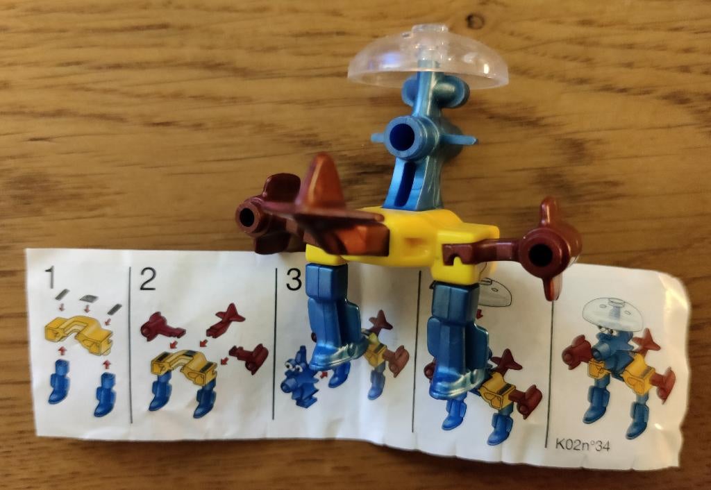 Ko2 n.34 uit kinder surprise, Ophalen of Verzenden, Zo goed als nieuw, Overige typen