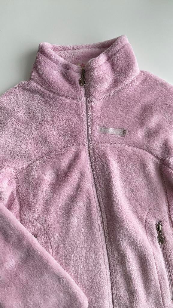 Roze fleece jasje maat 152, Kleding | Dames, Bodywarmers, Ophalen of Verzenden, Zo goed als nieuw, Roze