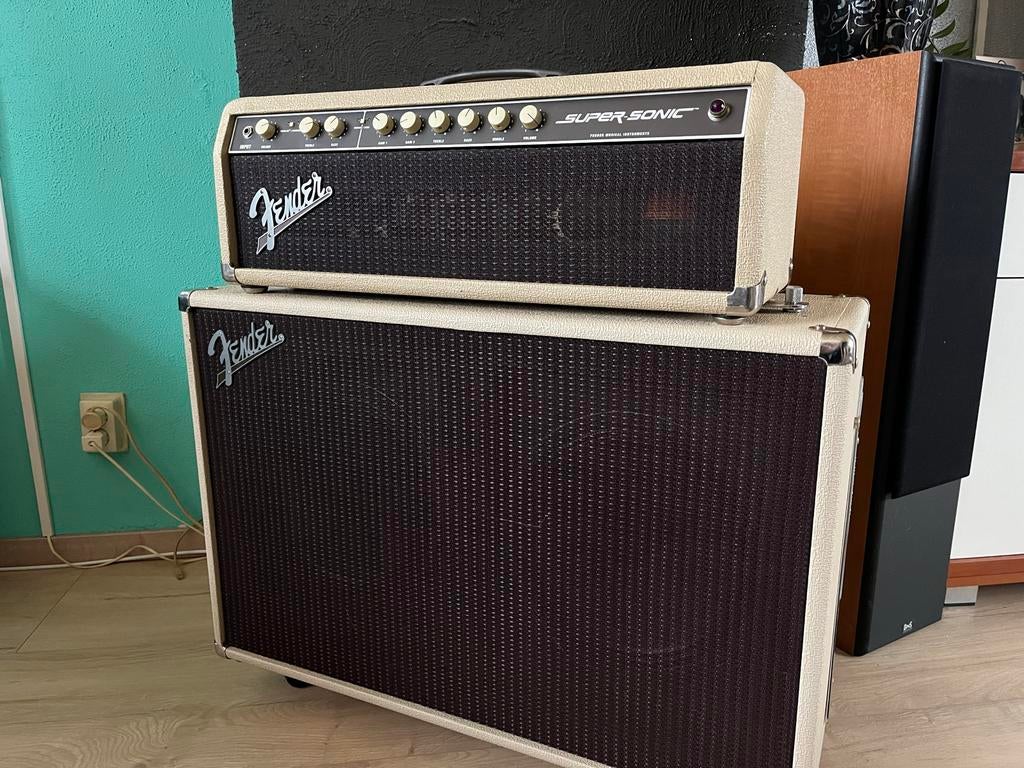 Fender Super Sonic 60 buizen gitaarversterker, Muziek en Instrumenten, Versterkers | Bas en Gitaar, Ophalen, Gebruikt, Gitaar