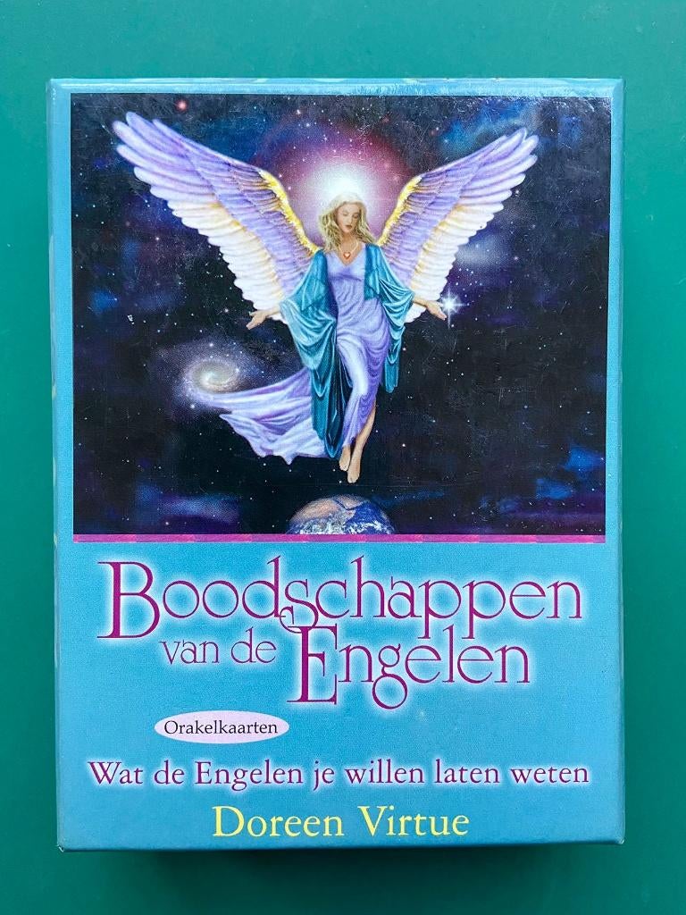 Boodschappen van de Engelen orakel kaarten - Doreen Virtue, Tarot of Kaarten leggen, Overige typen, Ophalen of Verzenden, Zo goed als nieuw