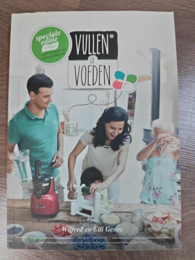 Vullen of Voeden - Wilfred en Lili Genee, Boeken, Kookboeken, Zo goed als nieuw, Gezond koken, Ophalen of Verzenden