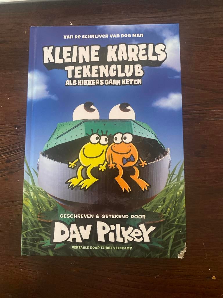 Kleine Karels tekenclub - Kikkers keten, Ophalen, Gelezen, Fictie algemeen