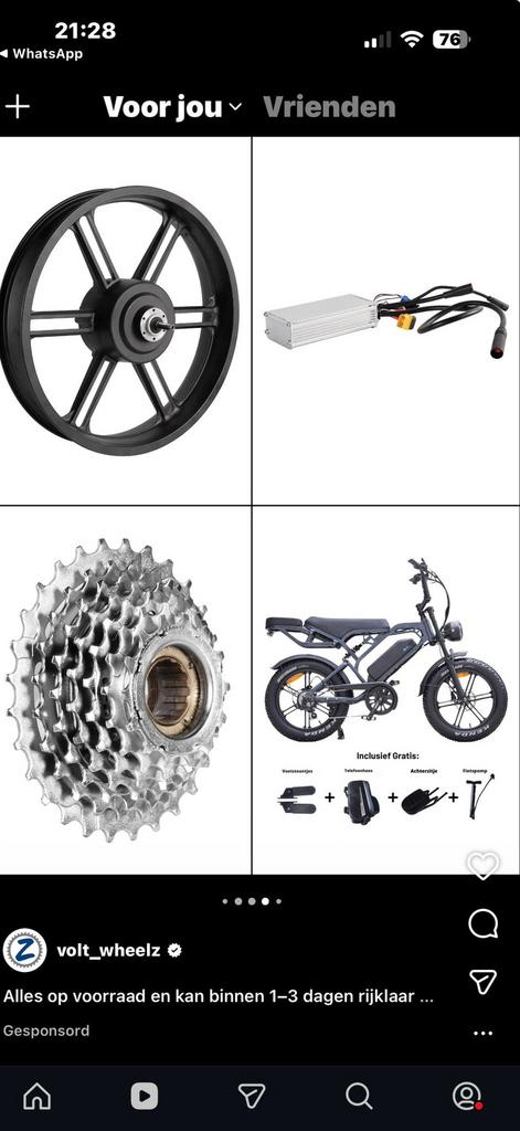 Fatbike reparatie en onderhoud aan huis, Tickets en Kaartjes, Kortingen en Cadeaubonnen, Eén persoon, Overige soorten, Overige typen