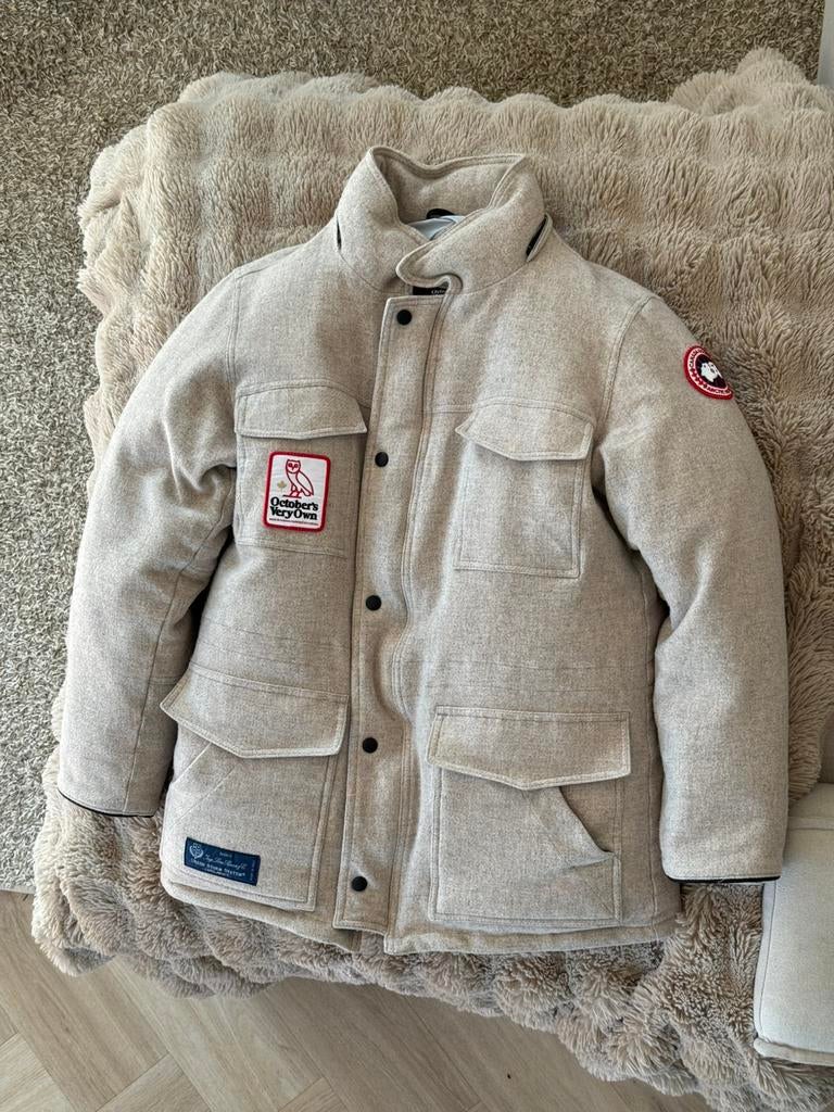 OVO x Canada Goose Banff Parka (Limited Edition Loro Piana), Kleding | Heren, Jassen | Winter, Ophalen, Maat 48/50 (M), Beige