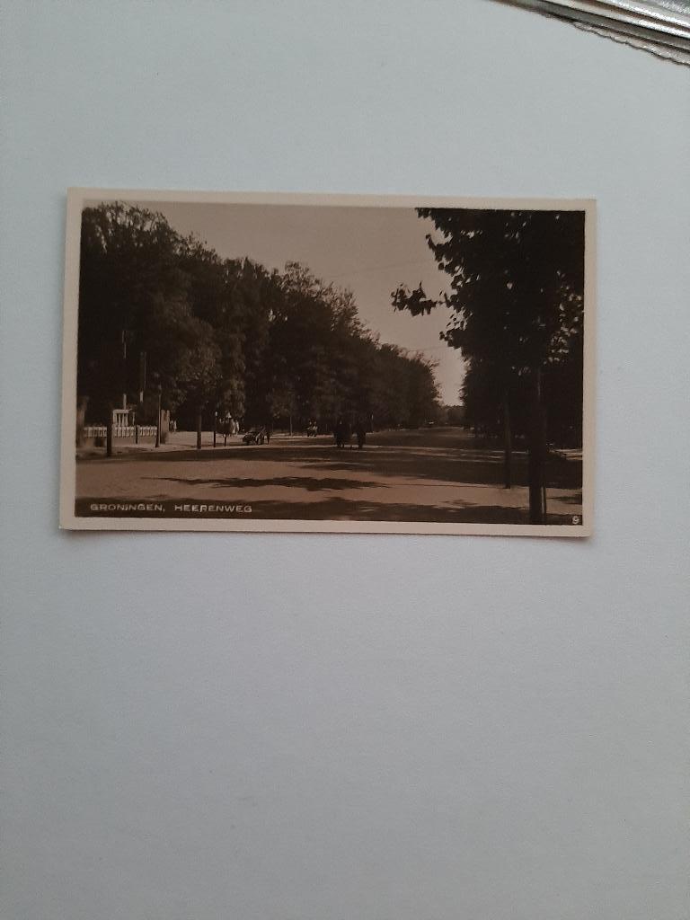Groningen Heerenweg, Verzenden, 1920 tot 1940, Ongelopen, Groningen