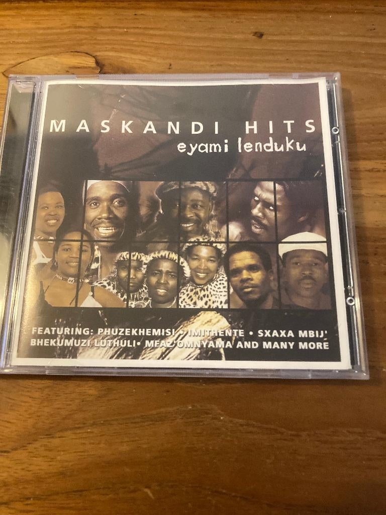 Various - Maskandi Hits (Diverse Zuid Afrika artiesten), Cd's en Dvd's, Cd's | Wereldmuziek, Zo goed als nieuw, Overige soorten