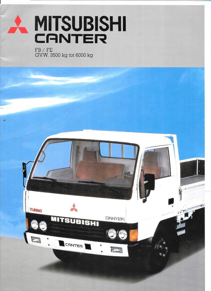 MITSUBISHI CANTER, Ophalen of Verzenden, Zo goed als nieuw, Mitsubishi