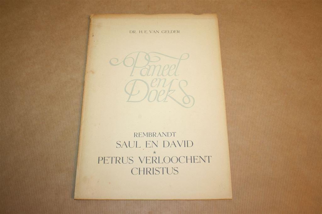 Rembrandt - Saul en David, Petrus verloochent Christus, Ophalen of Verzenden, Gelezen