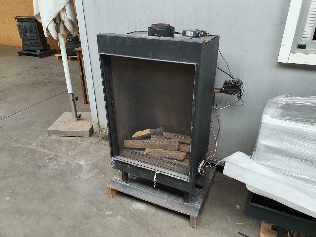 Gebruikte gaskachel - Ortal 60x80 inbouw, Huis en Inrichting, Ophalen, Gebruikt, Gas, Inbouw