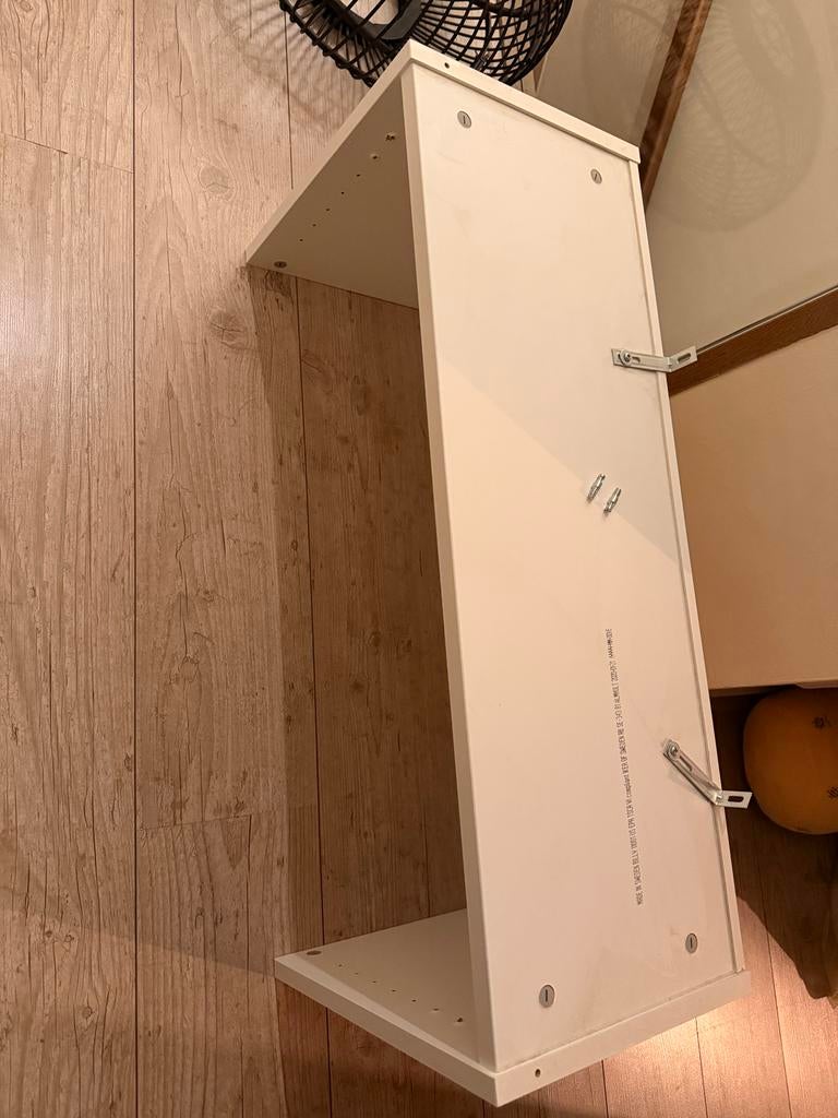 Witte BILLY bovenkast IKEA, Met plank(en), Zo goed als nieuw, Minder dan 100 cm, 25 tot 50 cm