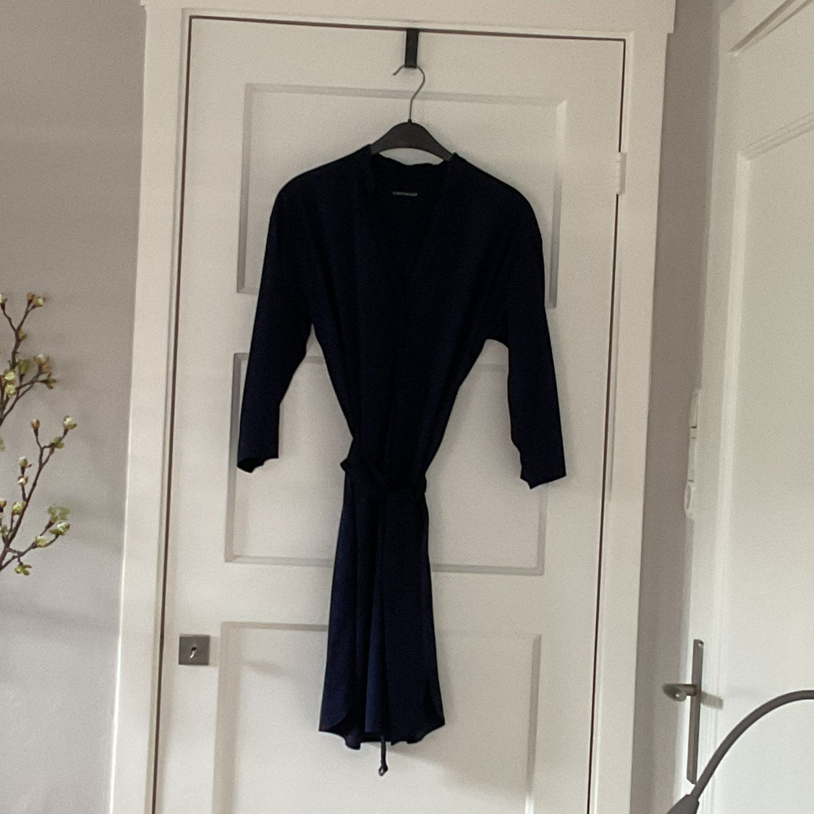 TE KOOP AANGEBODEN: TRAVELSTOF JURK LOUISA CERANO, Ophalen of Verzenden, Nieuw, Maat 38/40 (M), Blauw