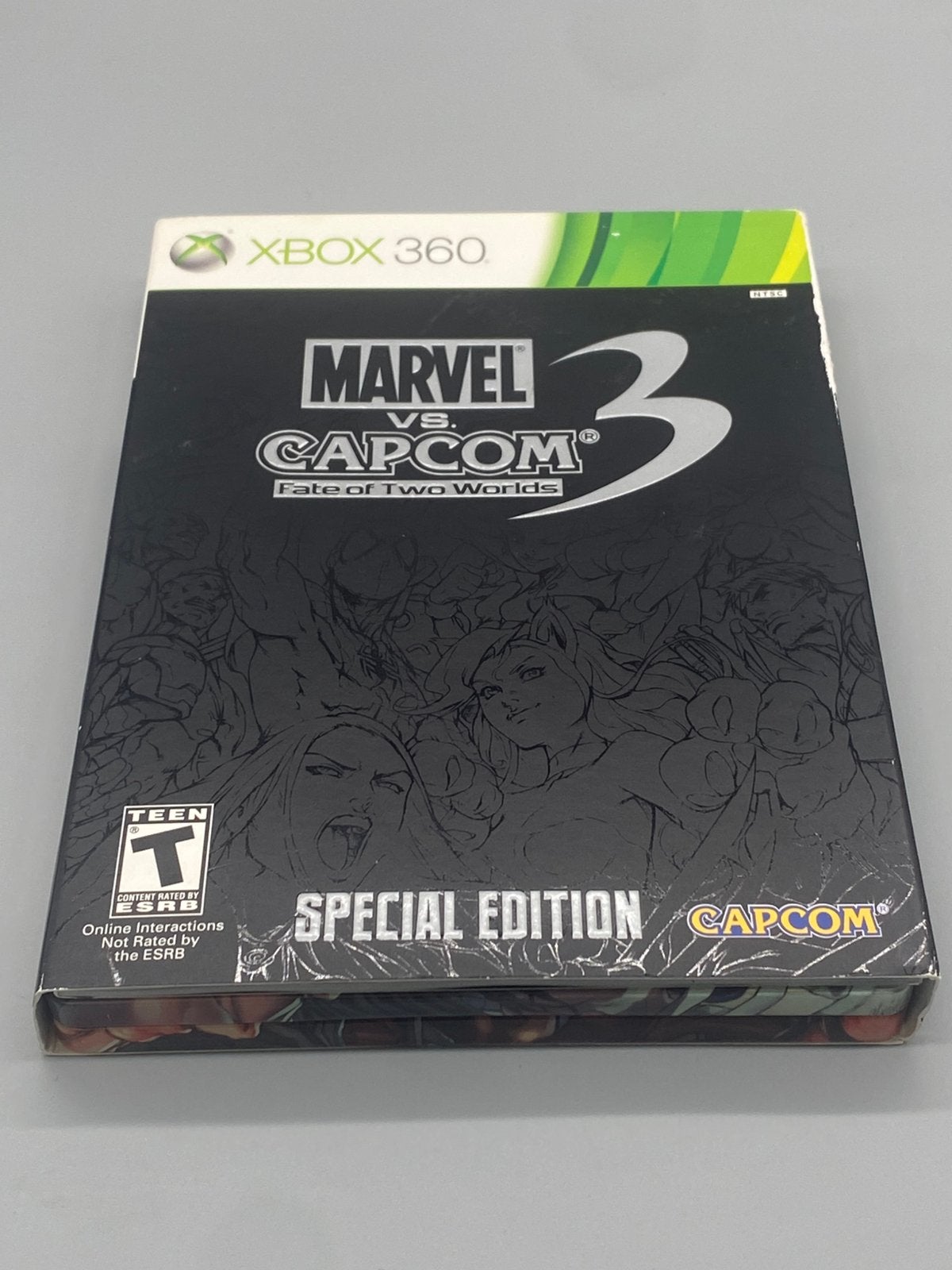 Marvel vs. Capcom 3 – Xbox 360 – Special Edition – NTSC-U, Marvel, Capcom, Vechten, Eén computer, 2 spelers