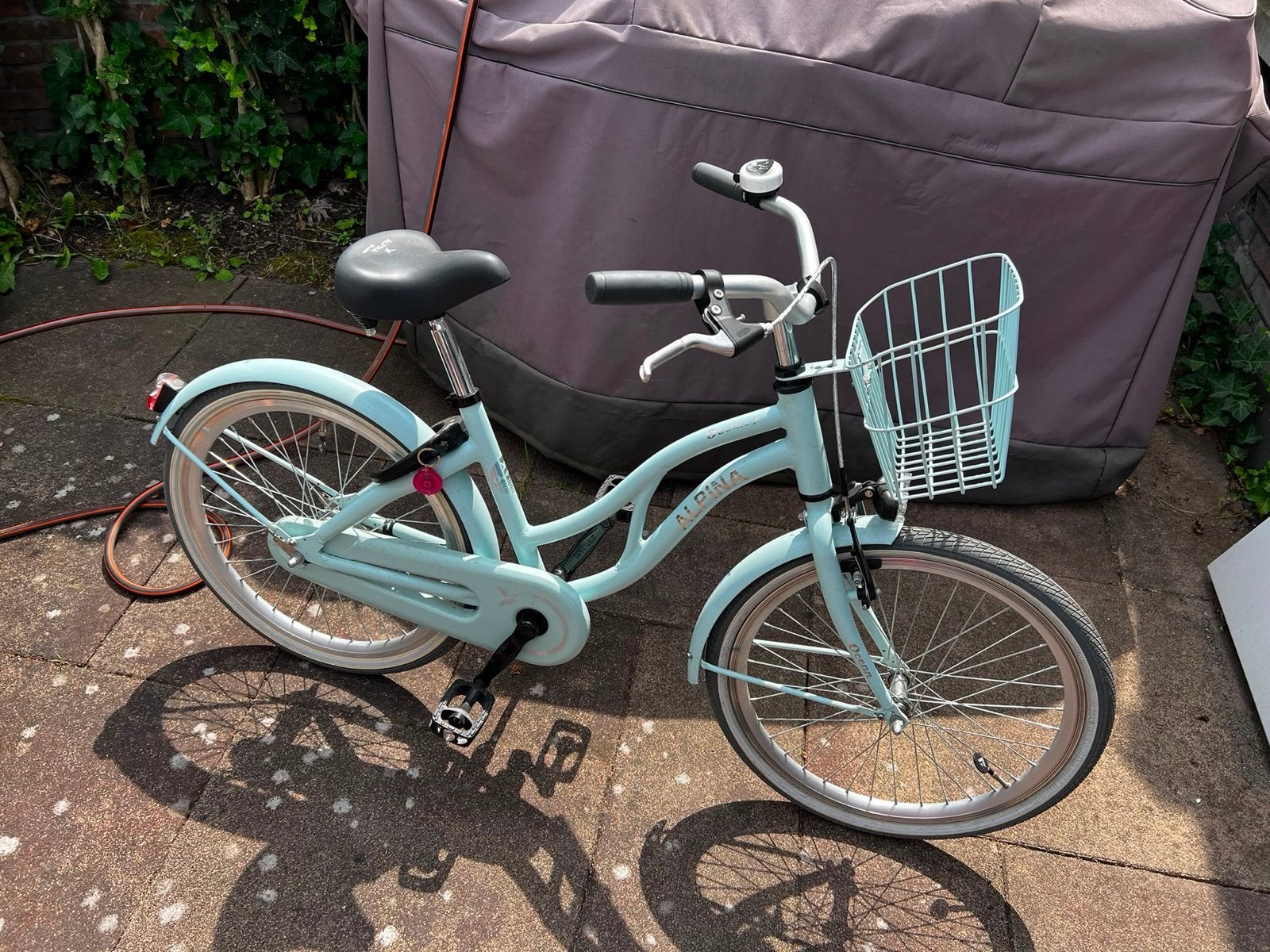 Alpina Ocean kinderfiets 22 inch - Zo goed als nieuw, Ophalen, Zo goed als nieuw, Terugtraprem, 20 inch of meer