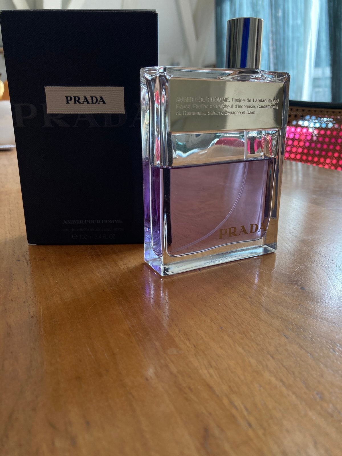 Prada amber pour homme, Verzenden, Zo goed als nieuw