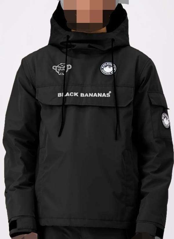 Black Bananas Everest jack, Kleding | Heren, Jassen | Winter, Ophalen of Verzenden, Nieuw, Zwart