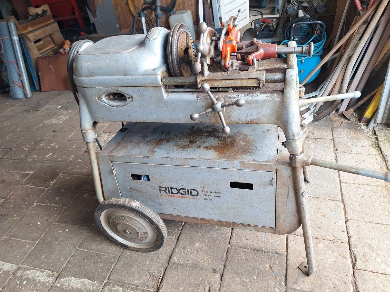 Ridgid draadsnijmachine, Ophalen of Verzenden