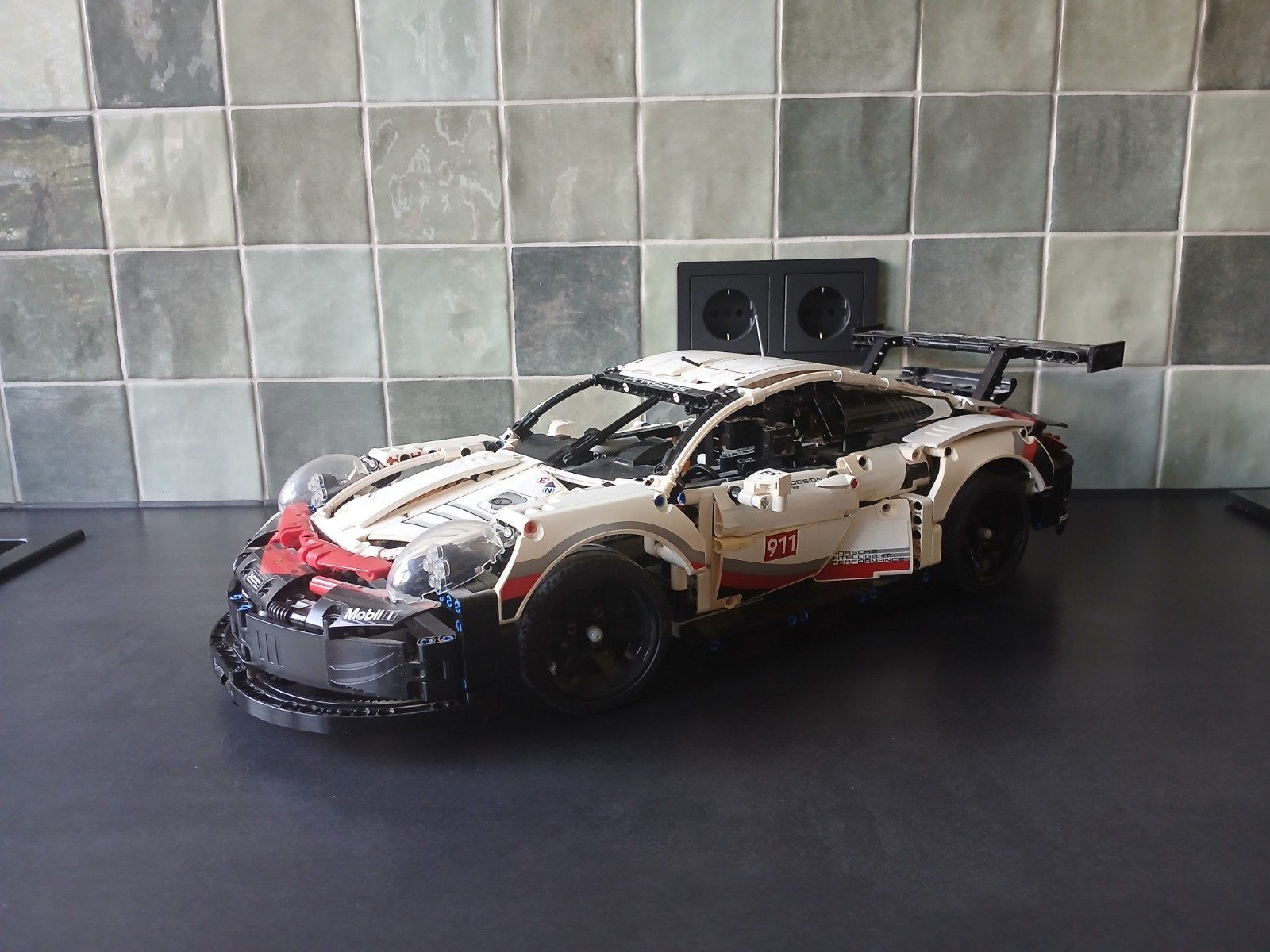 Lego technic 42096, Gebruikt, Lego, Ophalen of Verzenden, Complete set