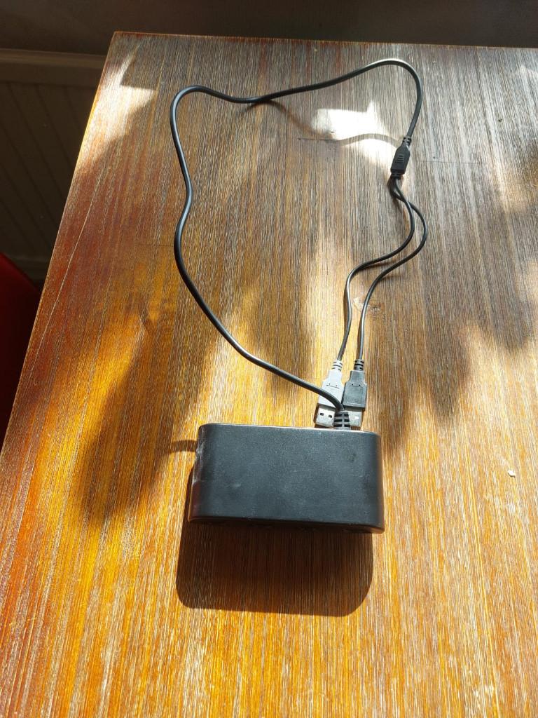 USB hub gamecube controller Nintendo Switch, Ophalen of Verzenden, Zo goed als nieuw, Switch, Overige controllers