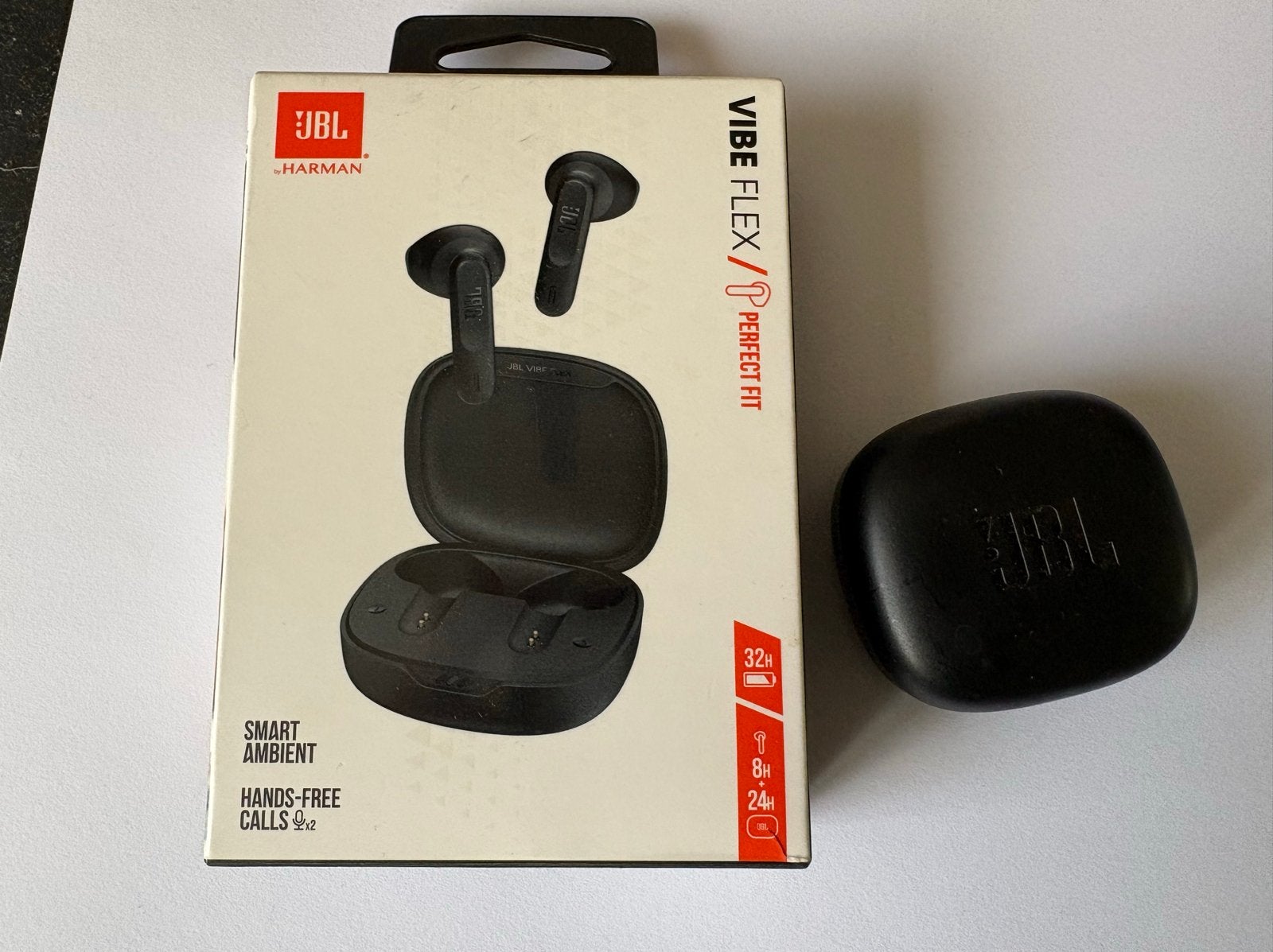 JBL Vibe Flex Draadloze In-ear Oortjes - Zwart, Ophalen, In-ear, Gebruikt, JBL