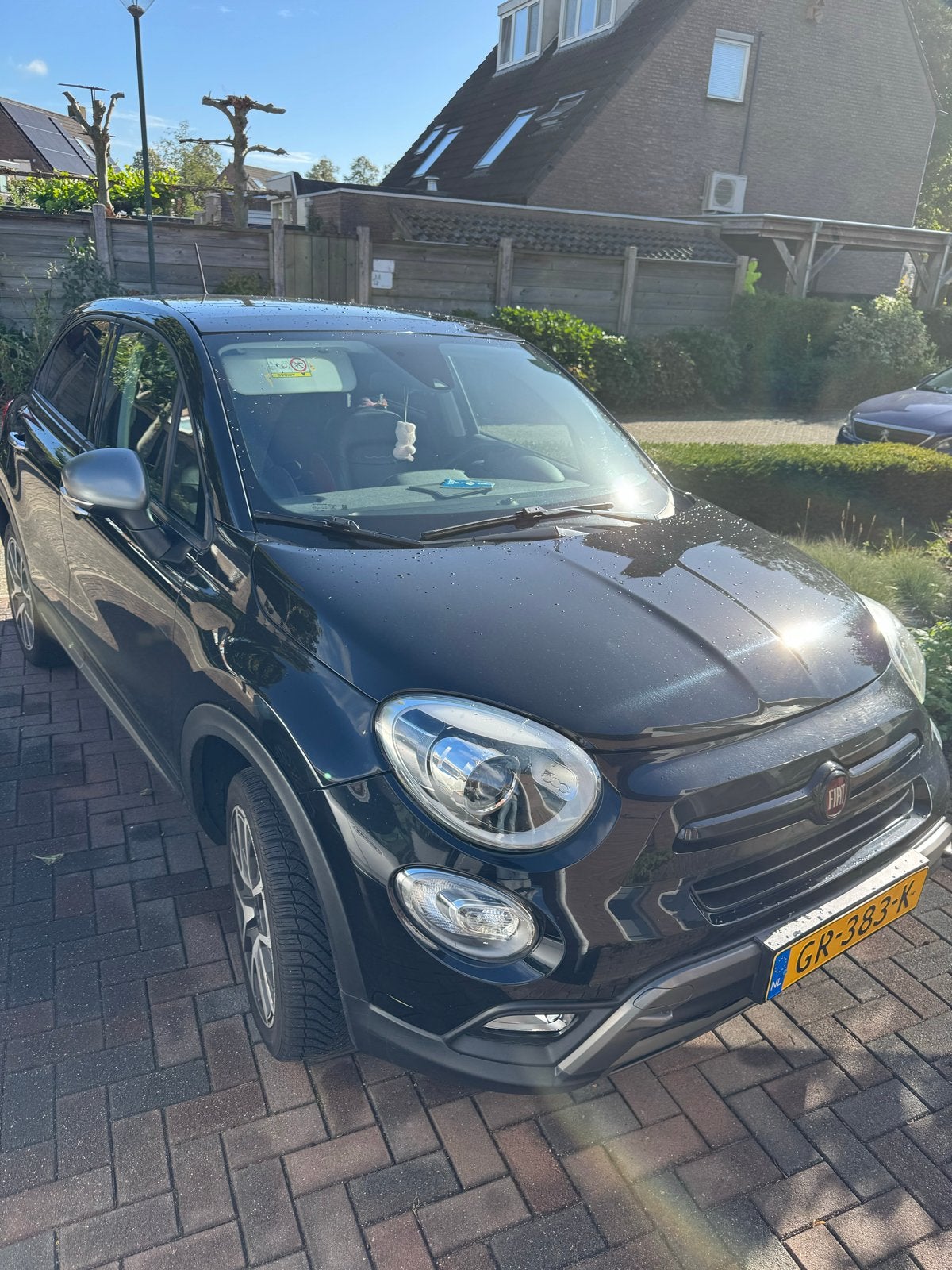 Fiat 500X 1.4 Mjet 125KW Cross 4X4 AUT 2015 Zwart, Auto's, Automaat, 15 km/l, 4 cilinders, 500X