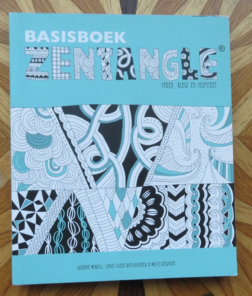 Basisboek ZENTANGLE - teken, kleur en inspireer, Ophalen of Verzenden, Zo goed als nieuw, Tekenen en Schilderen