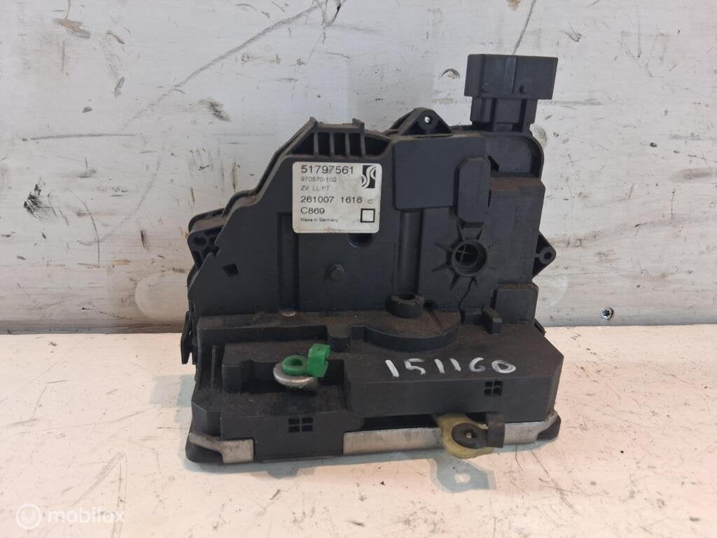 Slotmechaniek Lv Fiat Punto III ('06-'09) 51797561, Auto-onderdelen, Gebruikt, Fiat, Ophalen of Verzenden, Fiat