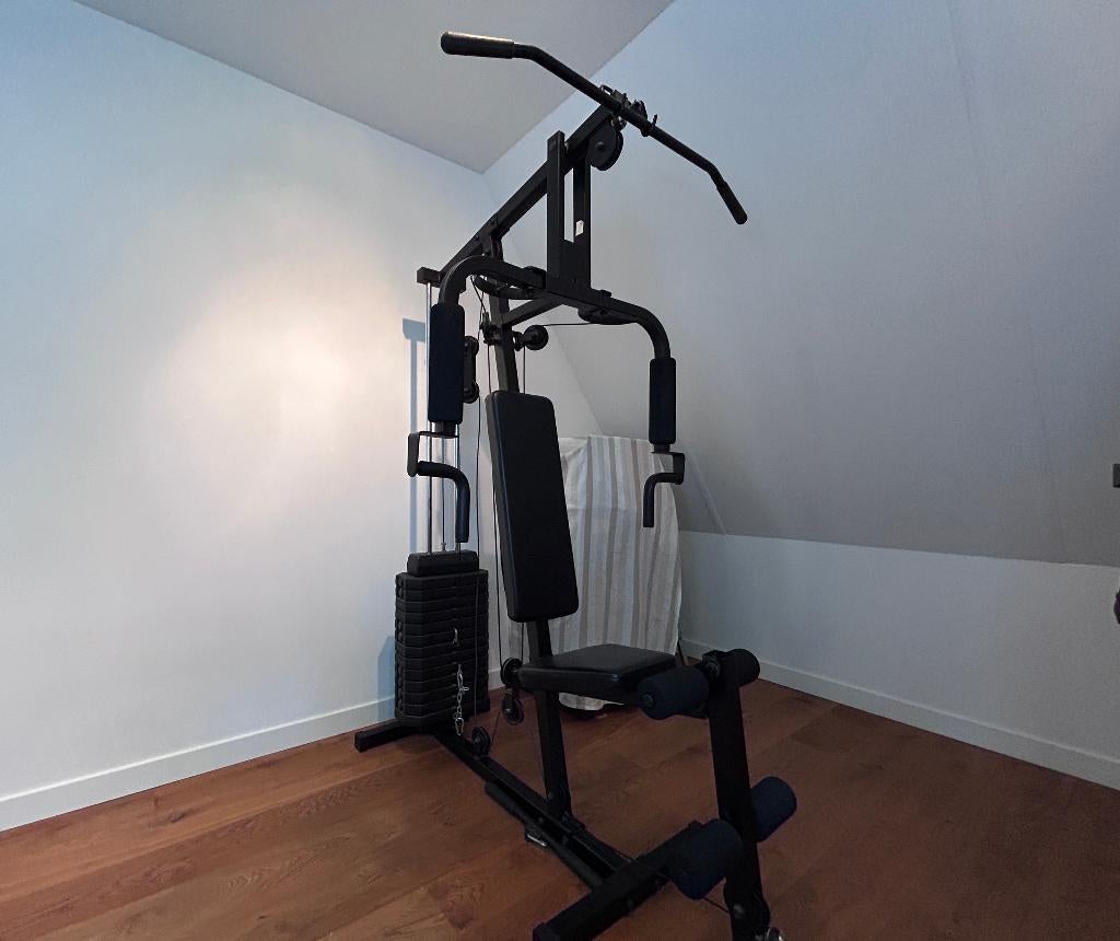 Multifunctioneel fitnessapparaat / home gym | krachtstation, Ophalen, Benen, Krachtstation, Zo goed als nieuw