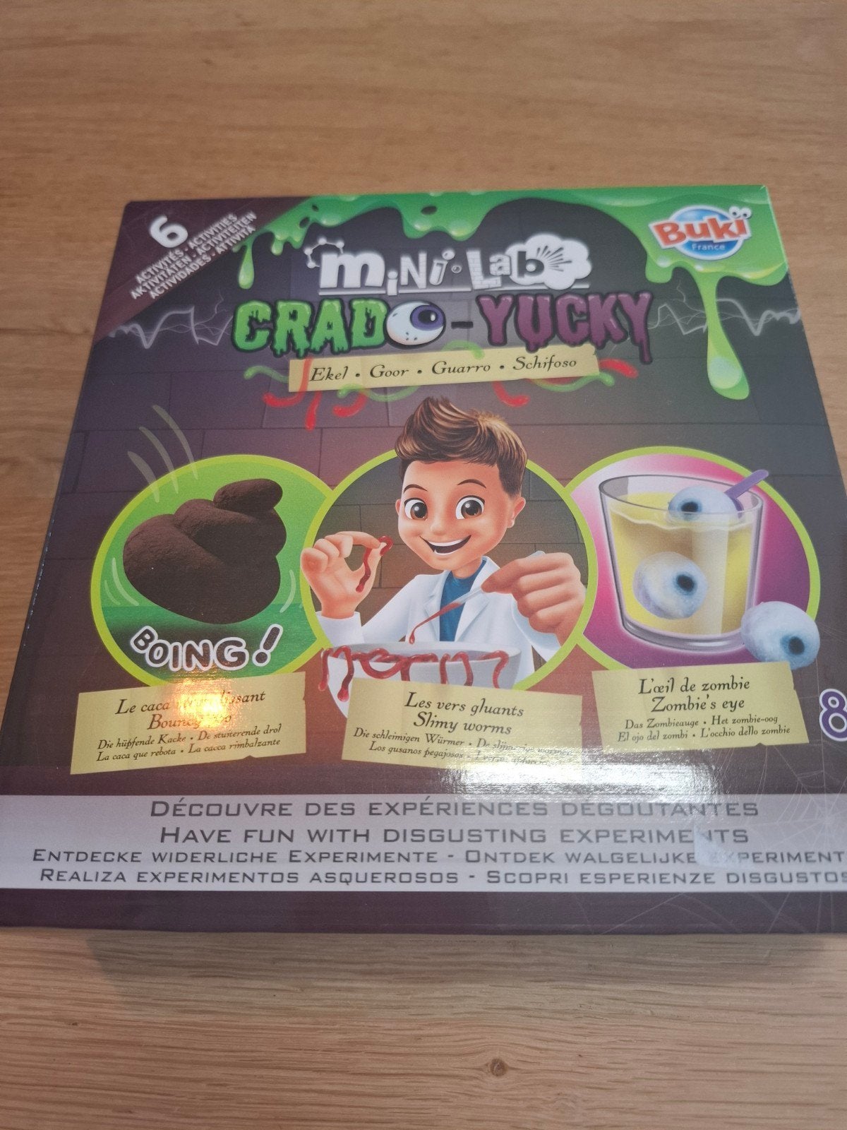 Buki Mini Lab Crado-Yucky - Nieuw in doos, Ophalen, Nieuw, Knutselen
