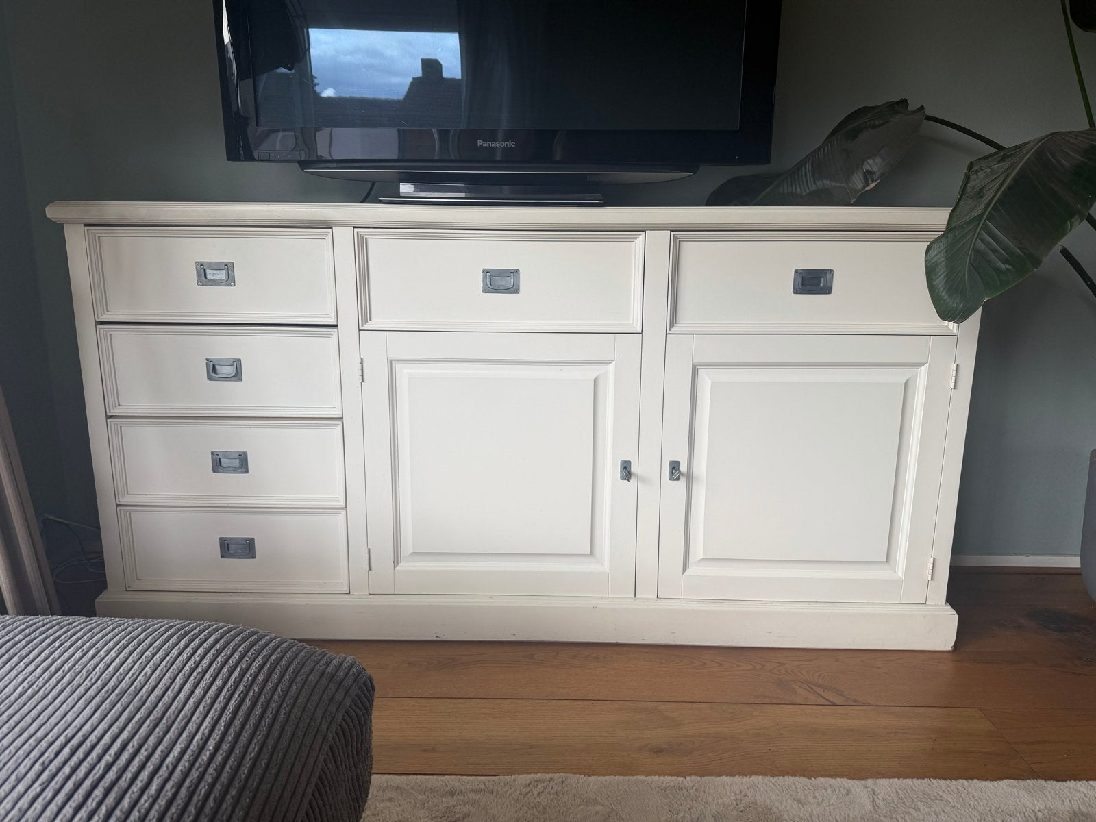 Buffetkast / dressoir met TV-lift mechanisme, Ophalen, Gebruikt, 150 tot 200 cm, Minder dan 100 cm