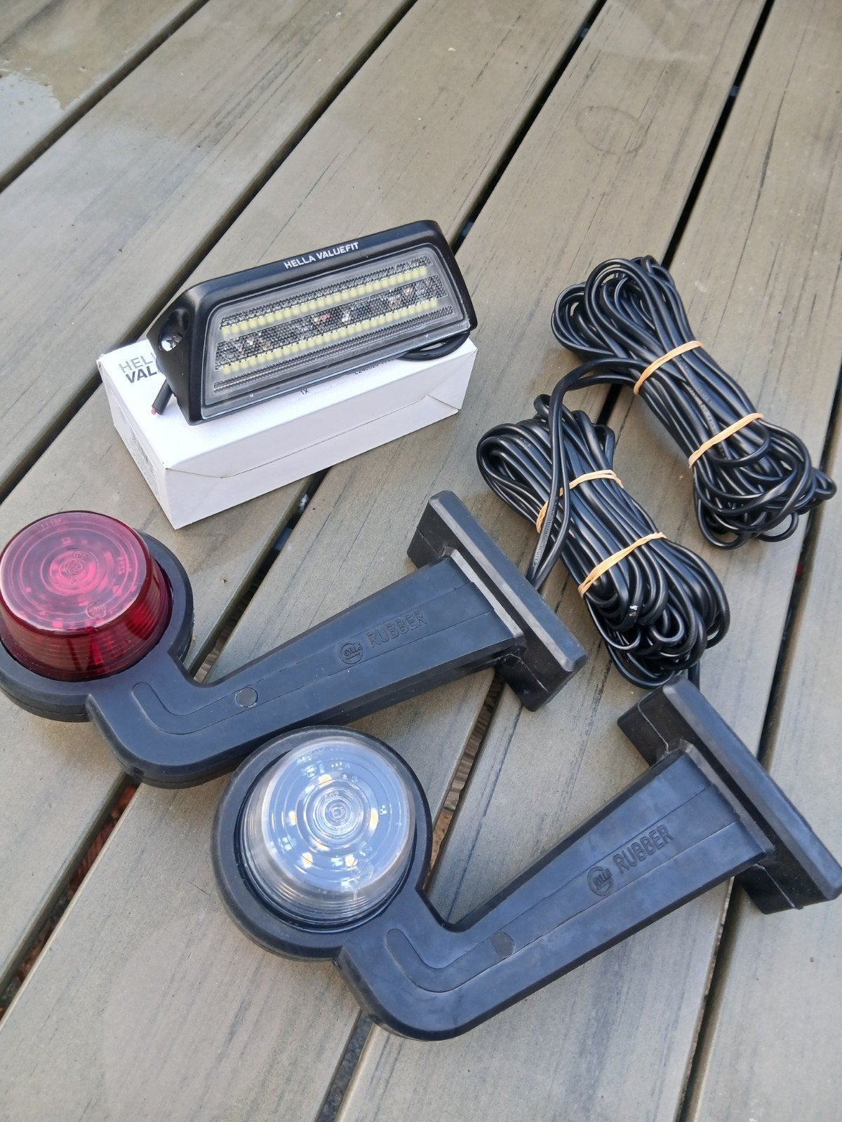 Set Led breedtepalen + Hella werklamp, Ophalen of Verzenden, Nieuw, Overige merken, Verlichting