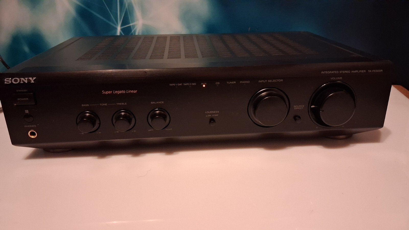 Sony TA-FE300R  stereo versterker+afstandsbediening, Gebruikt, Ophalen of Verzenden, Sony, Minder dan 60 watt