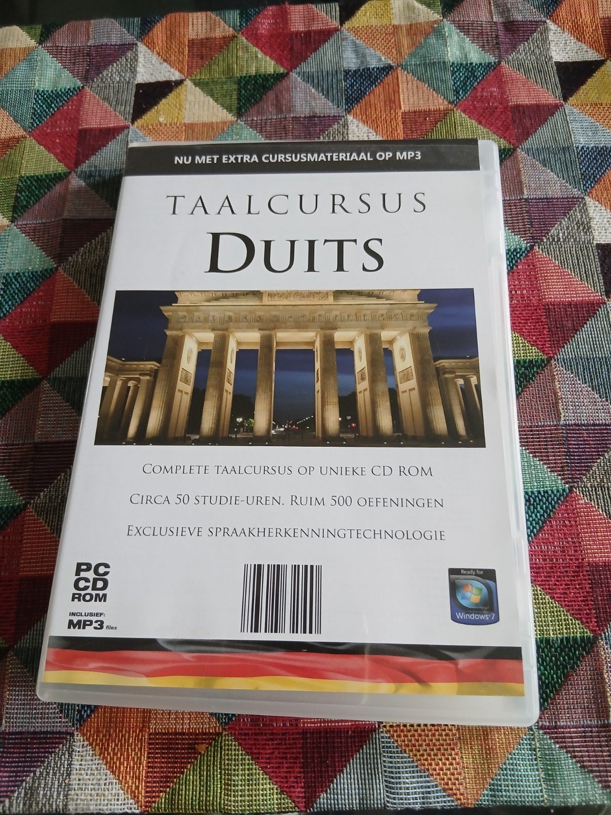 Taalcursus Duits met 3x CD, 50 uur studie, 500 oefeningen, Ophalen of Verzenden