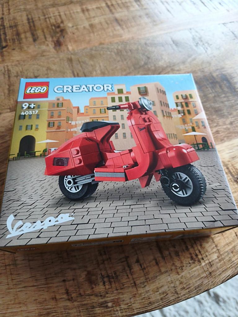Lego 40517 Vespa, Lego, Nieuw, Ophalen of Verzenden, Compleet