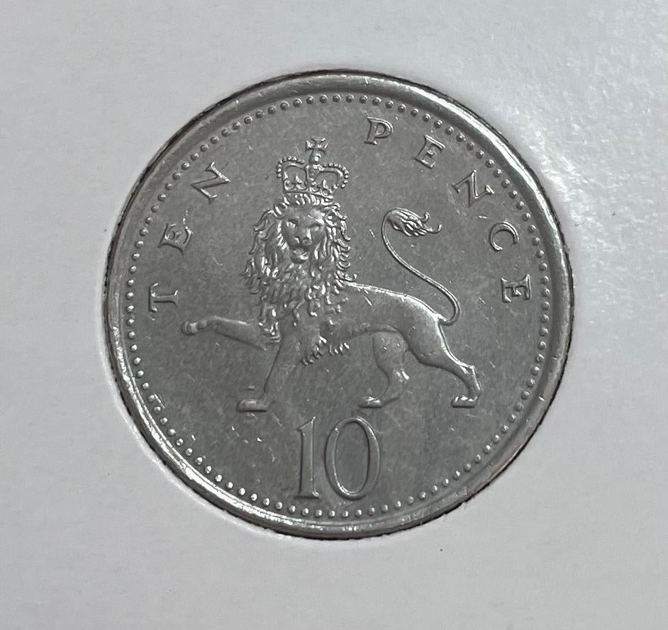 10 pence Engeland 2001, Ophalen of Verzenden, Overige landen