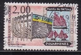 3187 - Frankrijk michel 2684 gestempeld , Toerisme ,, Verzenden, Gestempeld