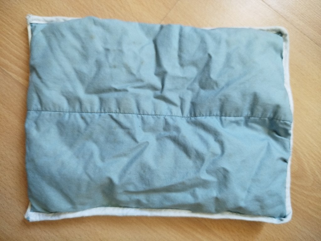 Vintage beddengoed voor poppenbedje, Kinderen en Baby's, Speelgoed | Poppen, Ophalen of Verzenden, Gebruikt, Babypop