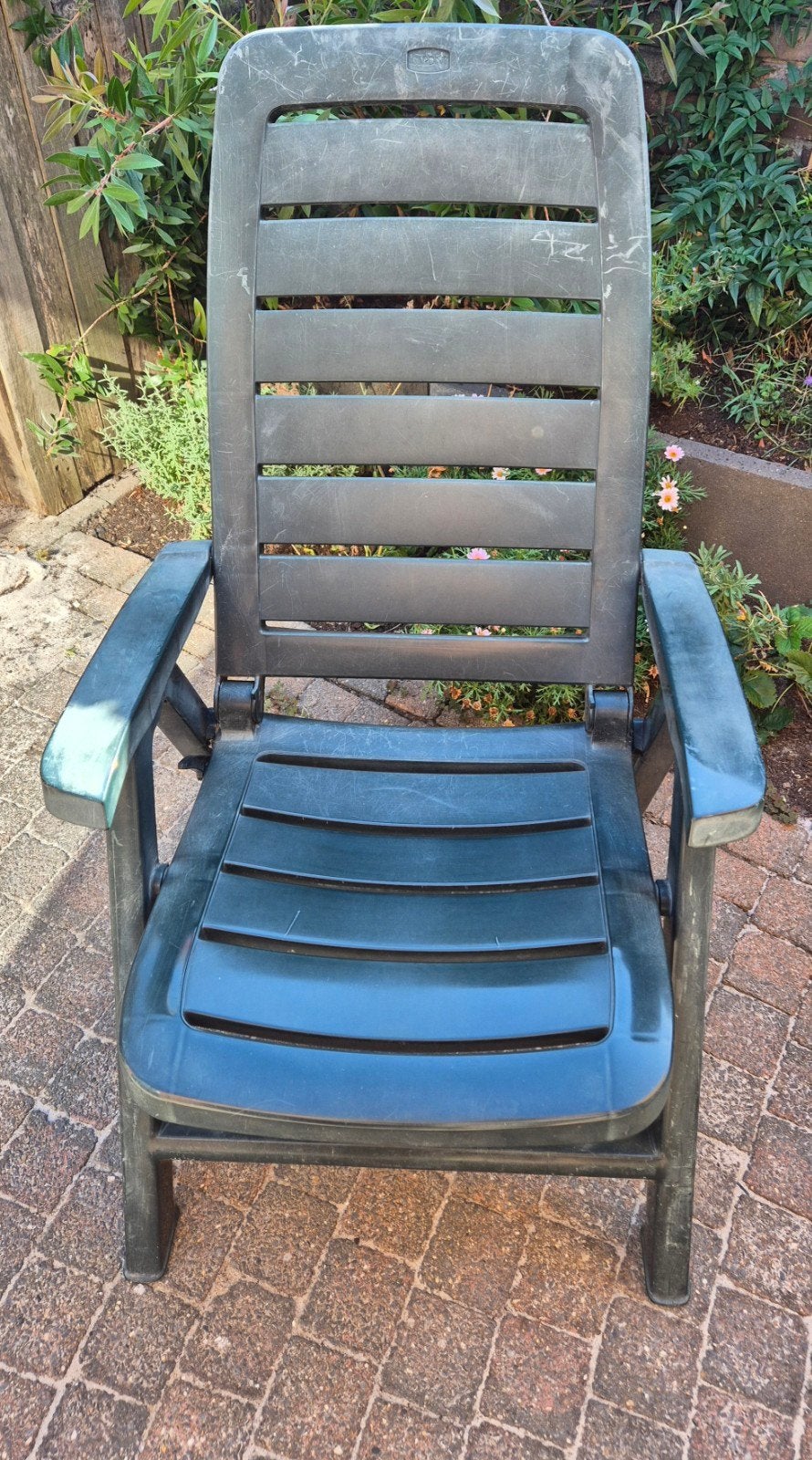 Verstelbare Jardin tuinstoelen van kunststof, Tuin en Terras, Tuinstoelen, Ophalen of Verzenden, Gebruikt, Kunststof, Verstelbaar