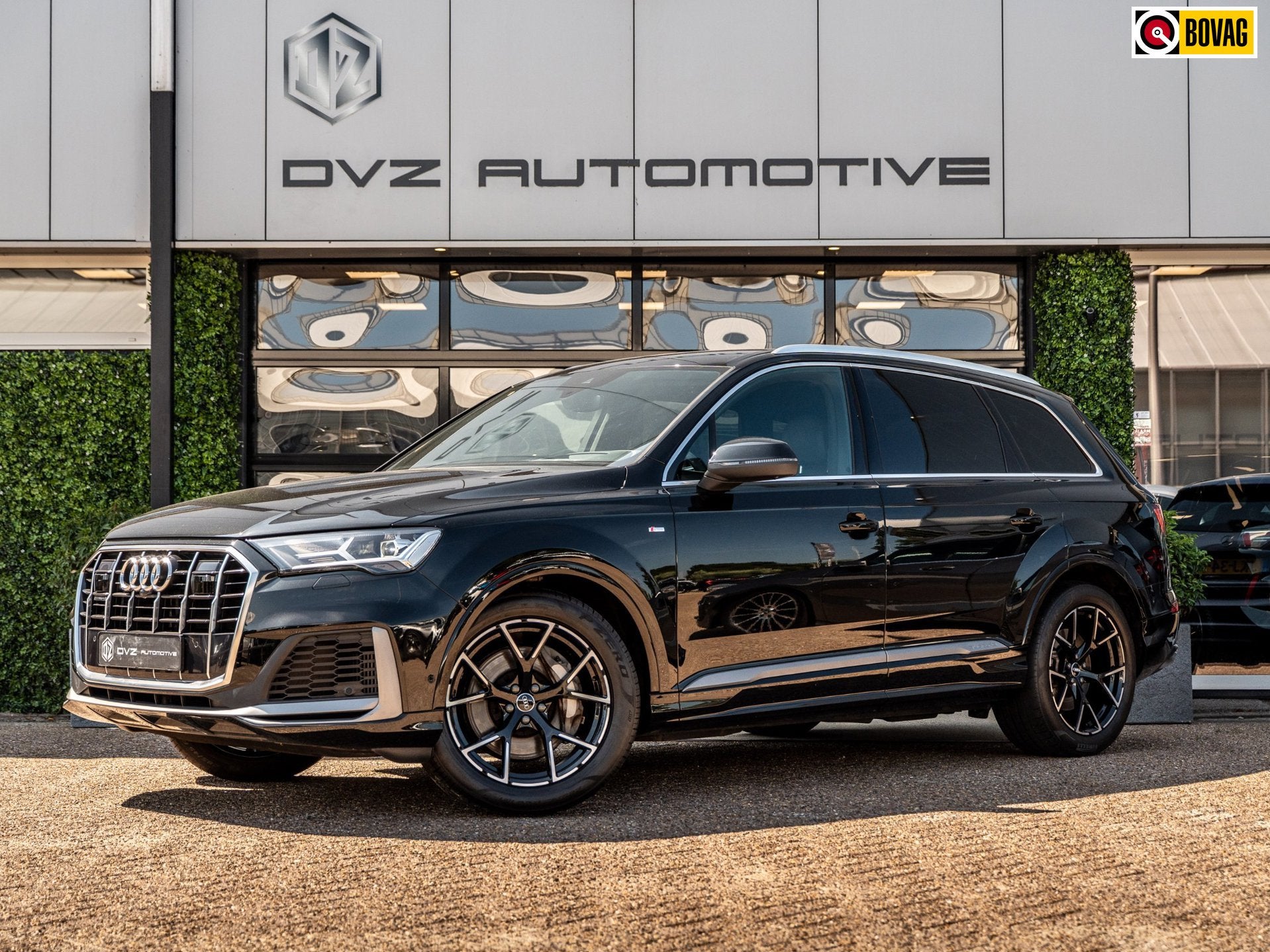 Audi Q7 55 TFSI 340PK Quattro Pro Line | S-Line | ACC | Luch, Auto's, Automaat, Dealer onderhouden, Gebruikt, Zwart