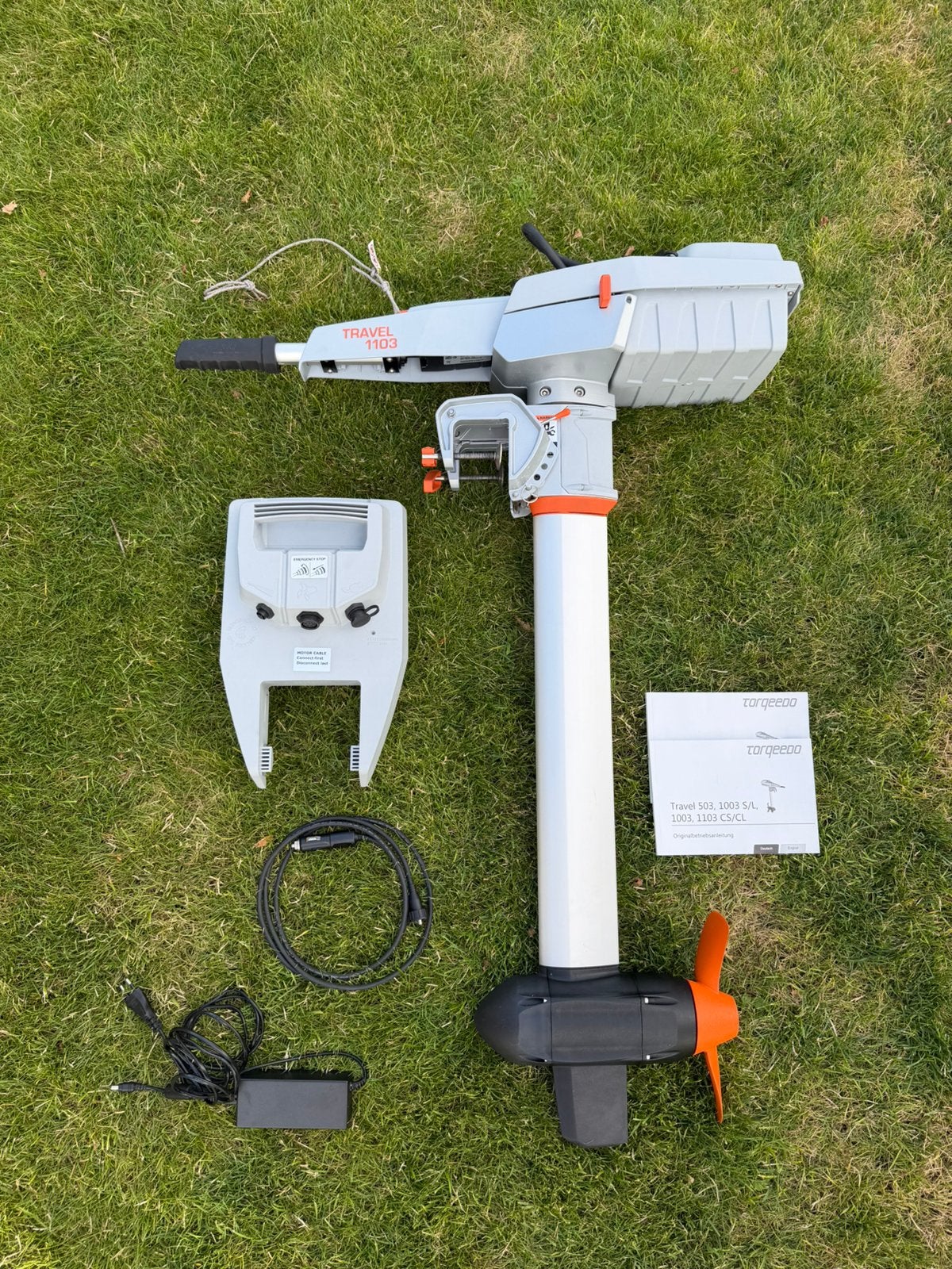 Torqeedo 1103 CL met extra accu, Ophalen, Zo goed als nieuw, Elektrisch, Minder dan 5 pk