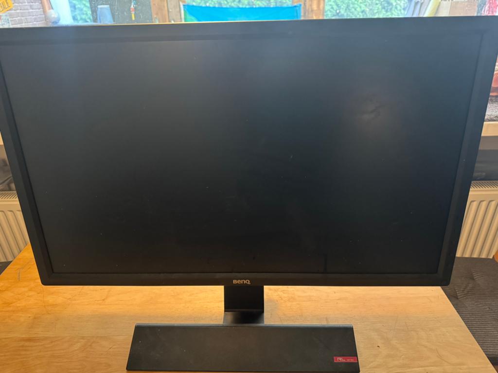 Benq 27 inch monitor RL2755-HM, Gebruikt, Kantelbaar, Full HD, 1 tot 2 ms